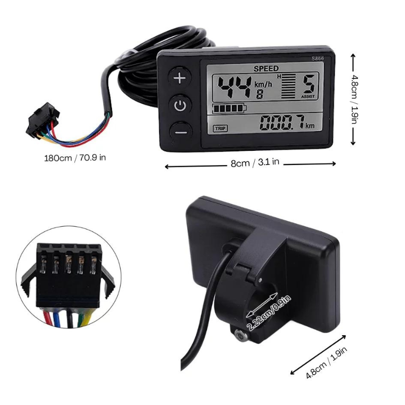 e bike display s866 E Movement S866 Display – Pedal & Chain