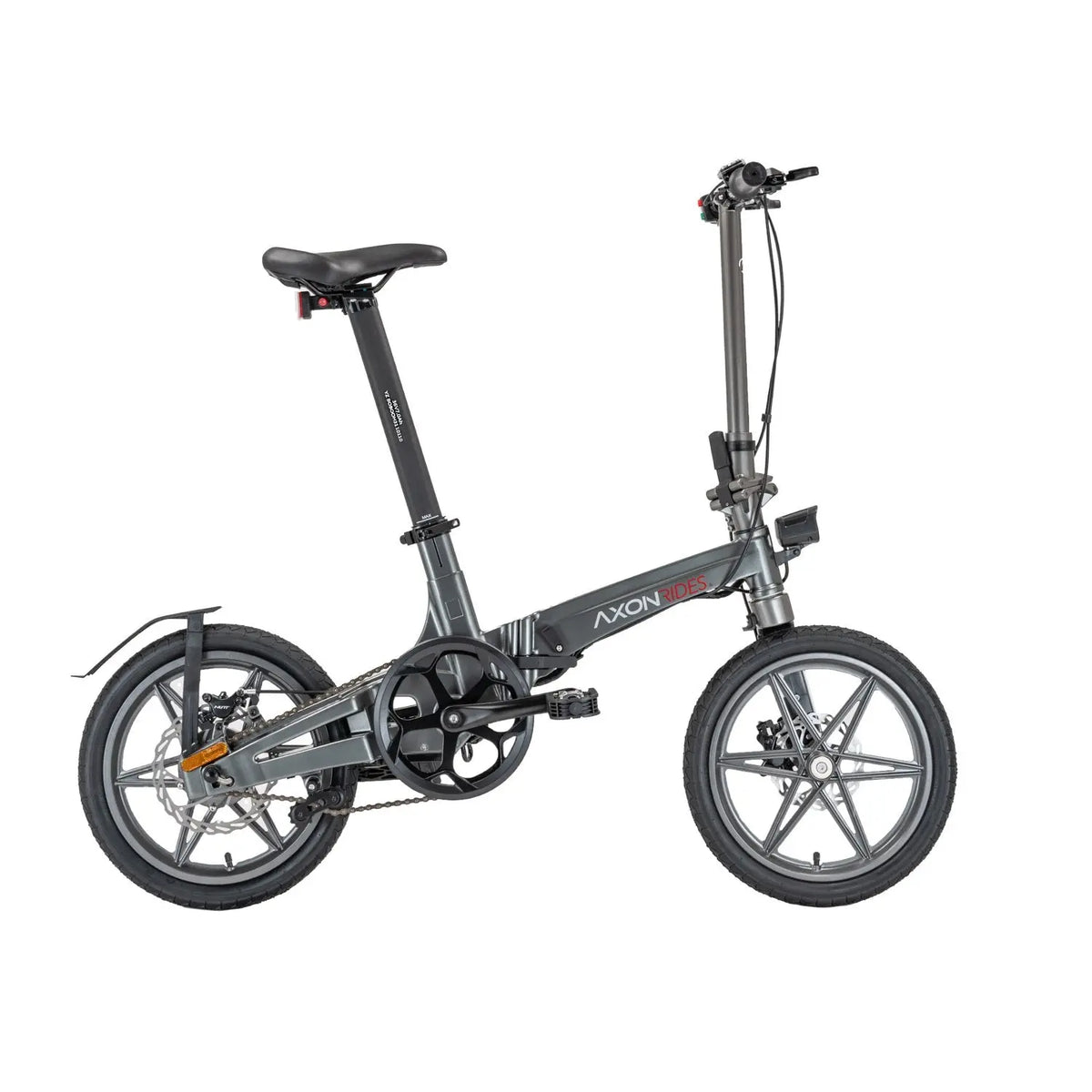 AXON PRO Folding Electric Bike Axon Rides Pedal Chain