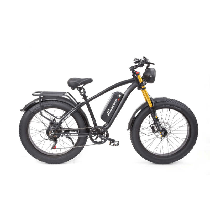 Big Game Bikes Buffalo Alpha Plus 750W Free Shipping Pedal & Chain