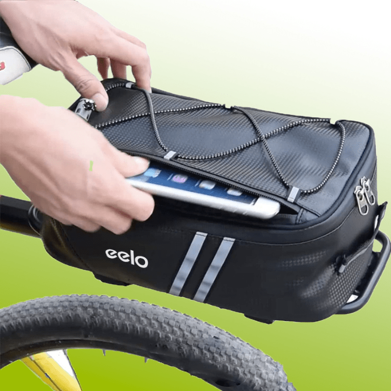 eelo 7L Waterproof Pannier Bag for Bicycle Rack eBike Bag Pedal Chain