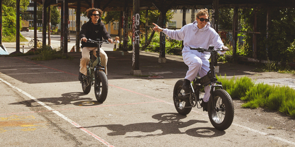 Cycle with fat 2024 tyre