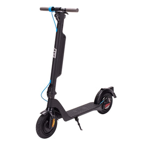 Riley RS2 V2 Electric Folding Scooter - Black - Pedal & Chain