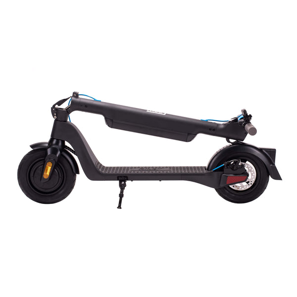 Riley RS2 V2 Electric Folding Scooter - Black - Pedal & Chain