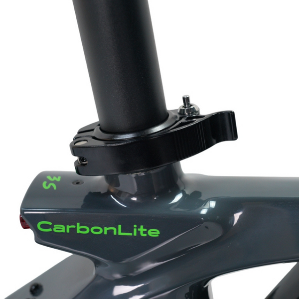 E-Go Carbon Lite 3S Electric Folding Bike Lightweight - Pedal & Chain