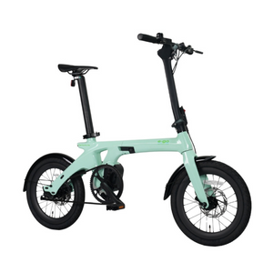 E-Go Carbon Lite Electric Folding Bike Lightweight & Compact - Pedal & Chain