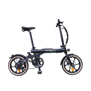 Ecosmo 16″ 3-Way Folding Commuter Electric Bike 250W - Pedal & Chain