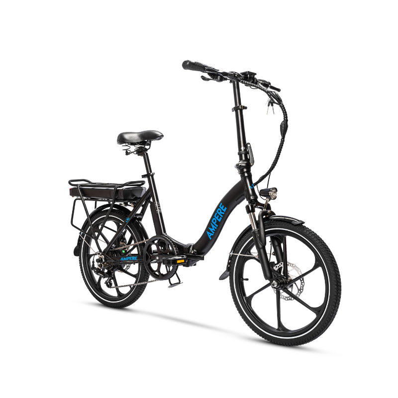 ampere electric bicycle Ampere Alter Low Step Electric Folding Bike 250W