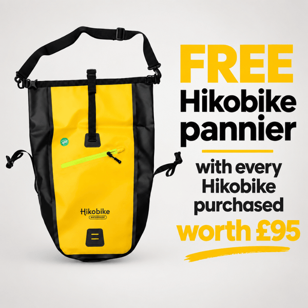 Hikobike Vibe Step Through Electric Bike 670Wh - Pedal & Chain