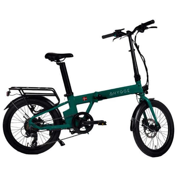Hygge Virum Electric Folding Bike Bundle 250W (2026) - Pedal & Chain