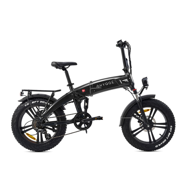 Hygge Soro Electric Folding Bike 250W (2026) - Pedal & Chain
