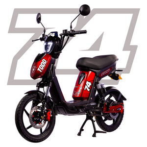 Electric pedal moped hotsell