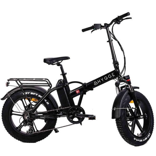 Hygge Vester Electric Folding Bike 250W 2024 Free Delivery Pedal Chain
