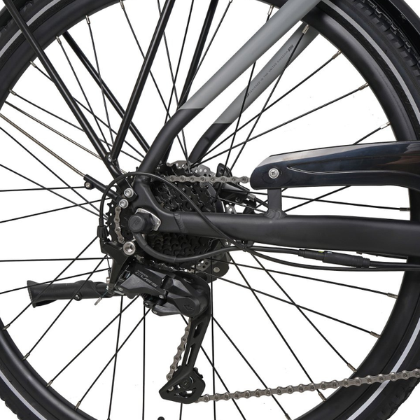 Dawes Spire 2.0 Cues Low Step Electric Hybrid Bike 250W 2026 - Pedal & Chain