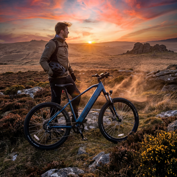 Ampere X-Trail Mountain Electric Mountain Bike 29″ 250W - Pedal & Chain