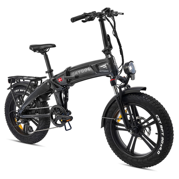 Hygge Soro Electric Folding Bike 250W (2026) - Pedal & Chain