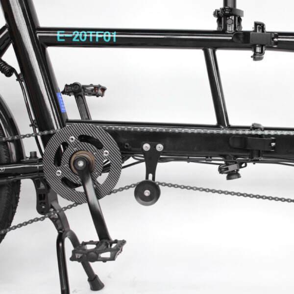 Ecosmo folding tandem hotsell