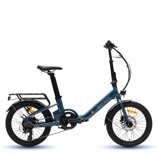 Hygge Virum Step Electric Folding Bike 250W (2025) - Pedal & Chain