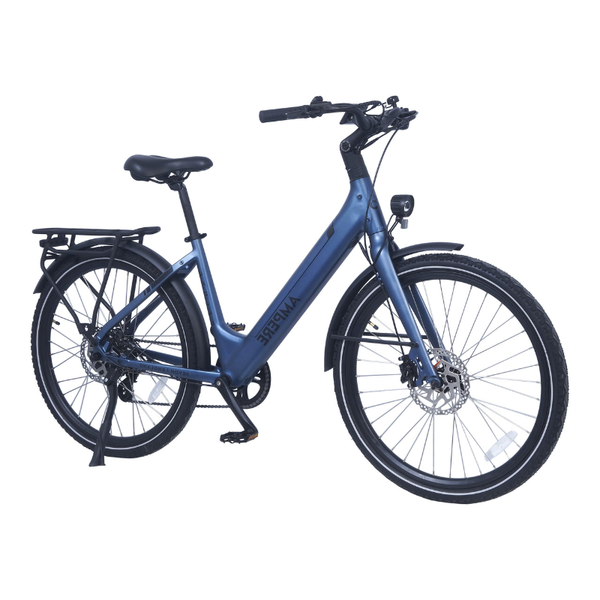 Ampere Deluxe 26″ Step Through Electric Bike 250W - Pedal & Chain