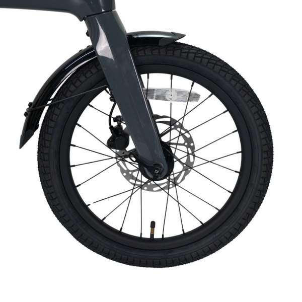 E-Go Carbon Lite 3S Electric Folding Bike Lightweight - Pedal & Chain