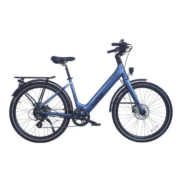 Ampere Deluxe 26″ Step Through Electric Bike 250W - Pedal & Chain