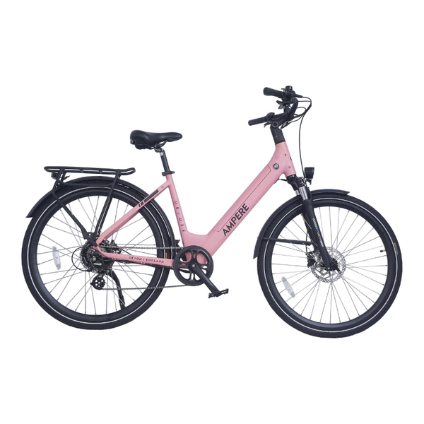 Ampere Deluxe 700C Step Through Electric Bike 250W - Pedal & Chain