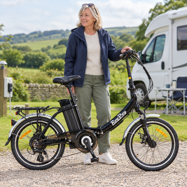 RooDog Chic Step Through Electric Bike 250W - Pedal & Chain