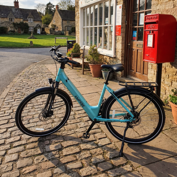 Ampere Deluxe 700C Step Through Electric Bike 250W - Pedal & Chain