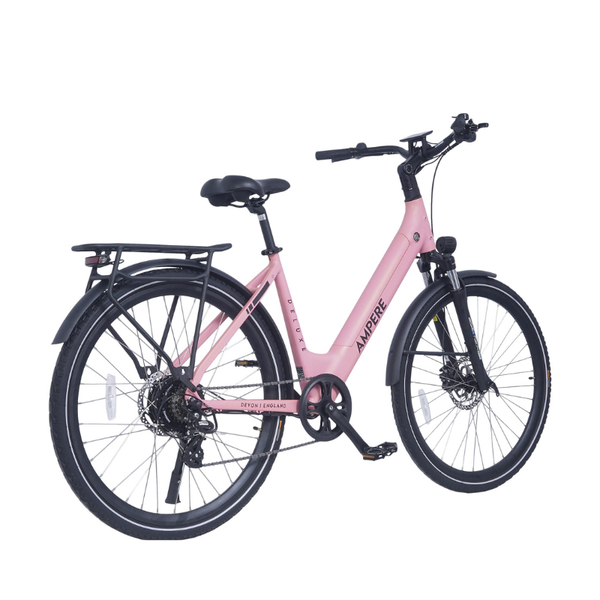 Ampere Deluxe 700C Step Through Electric Bike 250W - Pedal & Chain