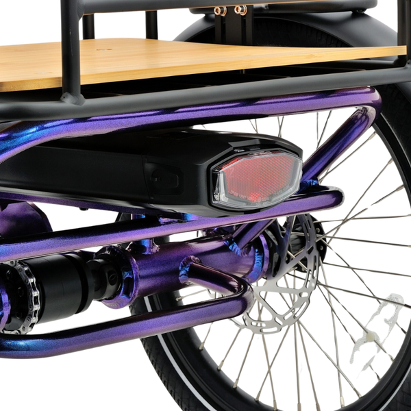 Revom T4 Semi Recumbent Folding Electric Tricycle 250W - Pedal & Chain