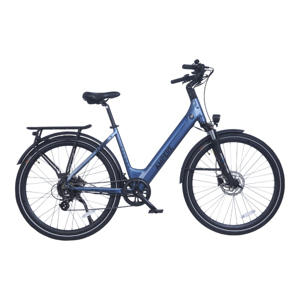 Ampere Deluxe 700C Step Through Electric Bike 250W - Pedal & Chain