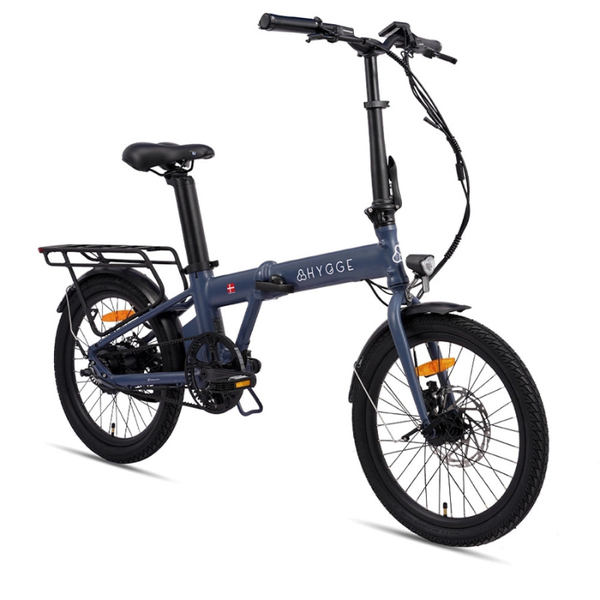 Hygge Virum Auto Folding Electric Bike 250W (2026) - Pedal & Chain