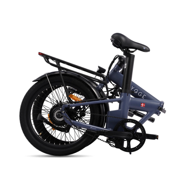 Hygge Virum Auto Folding Electric Bike 250W (2026) - Pedal & Chain