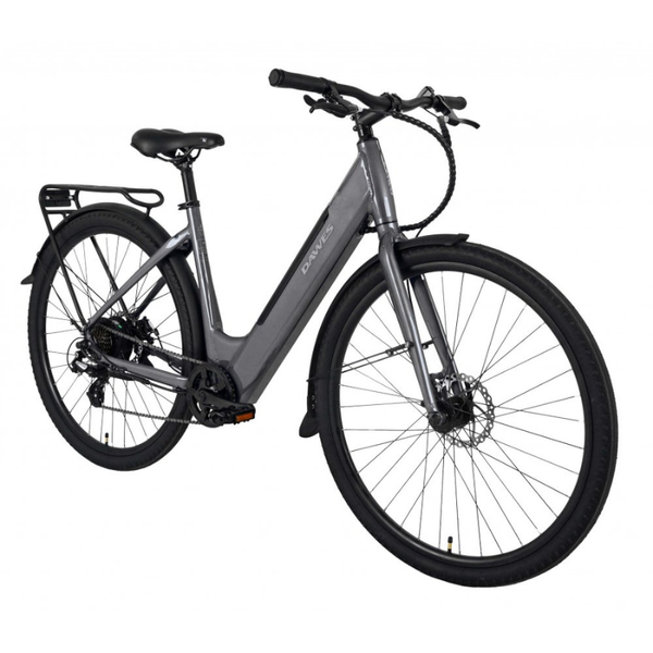 Dawes Scenic Low Step Electric Hybrid Bike 250W Step-Through - Pedal & Chain