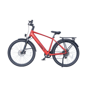Ampere Hilux Crossbar Electric Bike Molton Red - Pedal & Chain