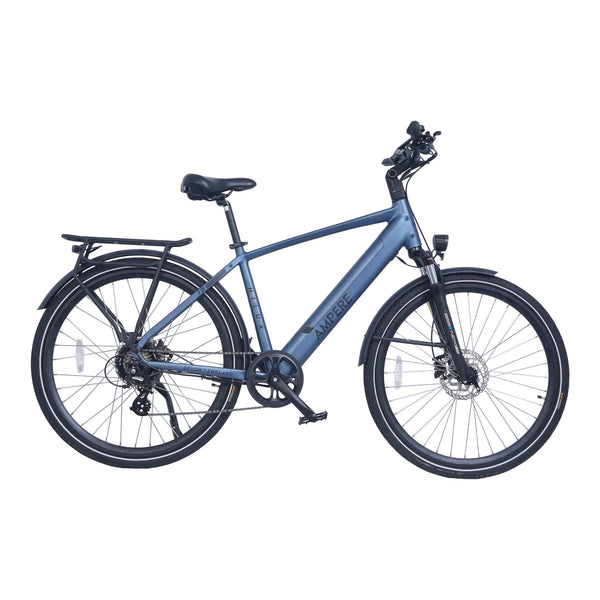 Ampere Hilux Crossbar Electric Bike Stone Blue