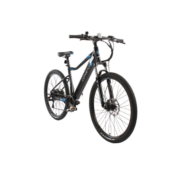 Dallingridge Coniston V3 Hardtail Electric Mountain Bike, 27.5″, 14Ah – Black/Blue - Pedal & Chain