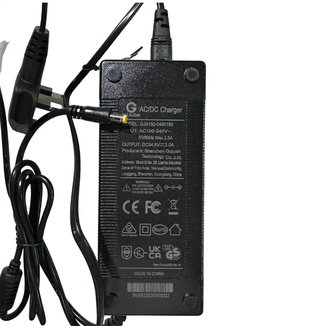 E Movement 54.6V Fast E-Bike Charger | UK Fast Delivery – Pedal