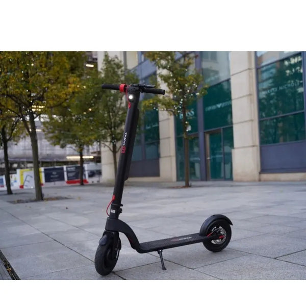 Cruzaa Commuta E-Scooter 350W Carbon Black - Pedal & Chain
