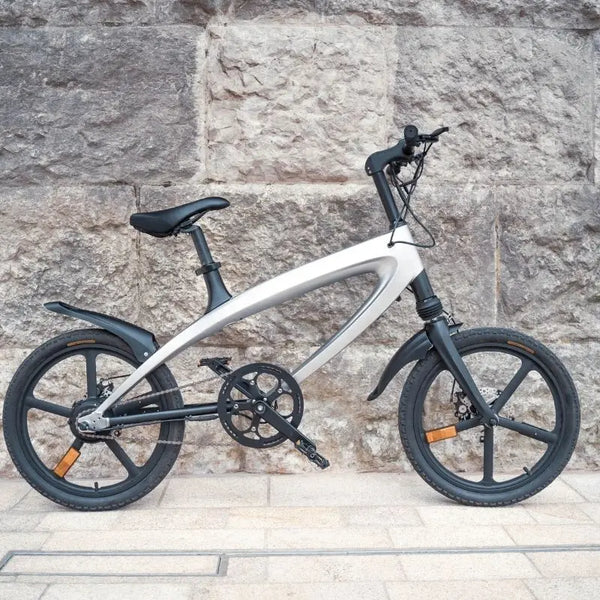 Cruzaa Electric Bike 2021 240W City E-Byke Bluetooth Speakers - Pedal & Chain