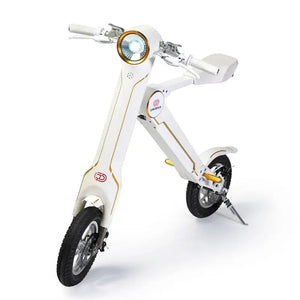 Cruzaa Scoota 240W Electric Scooter Racing White - Pedal & Chain