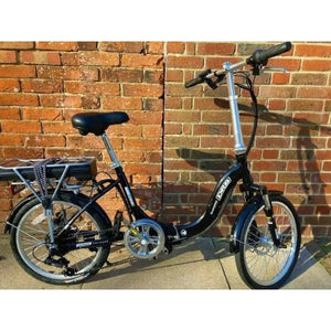 Dallingridge Oxford Folding Electric Bike Gloss Black - Pedal & Chain