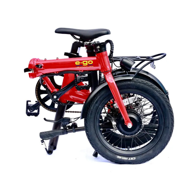 E-GO Bike Lite Folding Electric Bike 2021 - Pedal & Chain