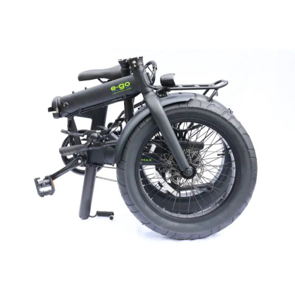 E-GO Bike MAX+ (Plus) Folding Electric Bike 2021 - Pedal & Chain