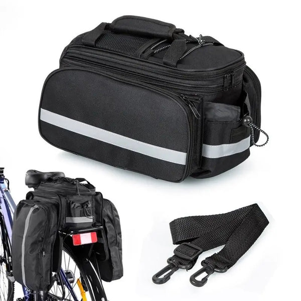 E-Go Bikes Rear Rack Pannier Bag Pedal Chain UK Electric Bikes