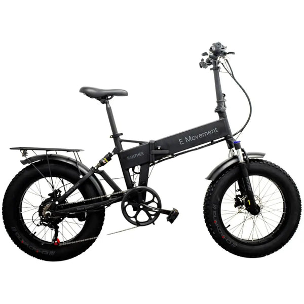E Movement Panther V4 Electric Bike Folding Fat Tyre 500W Best