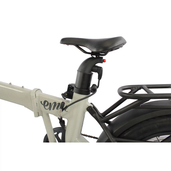 EMU Fat Tyre Folding Electric Bike Ivory