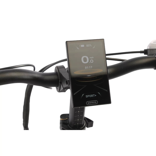 EMU Fat Tyre Folding Electric Bike Ivory