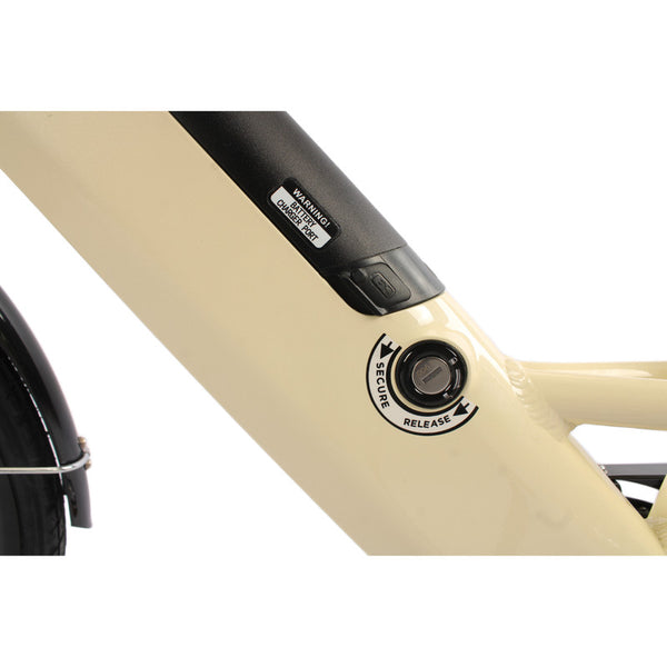Dallingridge Harlow V3 Step Through Hybrid Electric Bike – Cream - Pedal & Chain