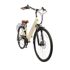 Dallingridge Harlow V3 Step Through Hybrid Electric Bike – Cream - Pedal & Chain