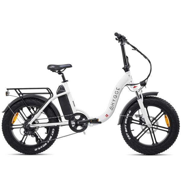 Hygge Vester Step Electric Folding Bike Bundle 250W (2026) - Pedal & Chain